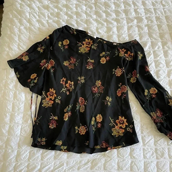 A.L.C Marissa floral silk top - Picture 4 of 11